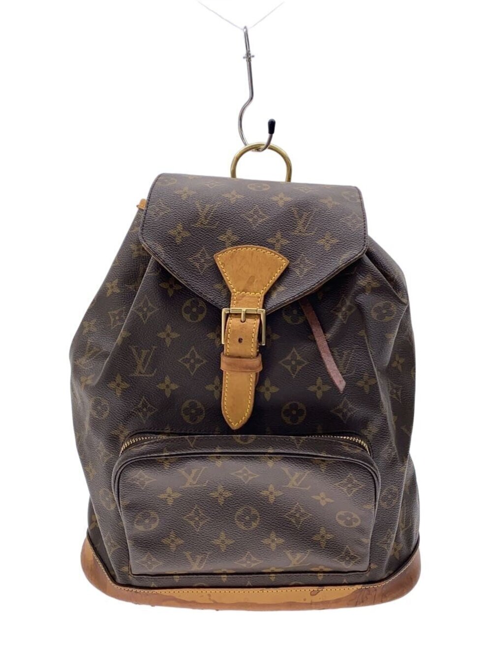 LOUIS VUITTON Montsouris Backpack Monogram Canvas Brown